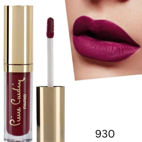 Matt Wave Liquid Lipstick LongLasting  CHERRY PASSION 930_pierre cardin - Barbie.tn